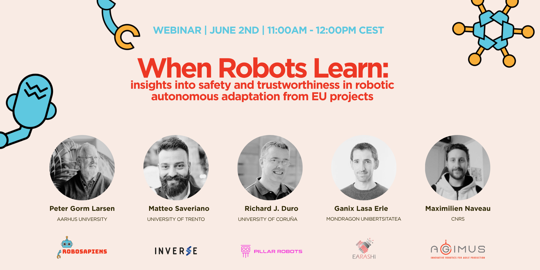 When Robots Learn Safety, Trustworthiness and Adaptation_speakers